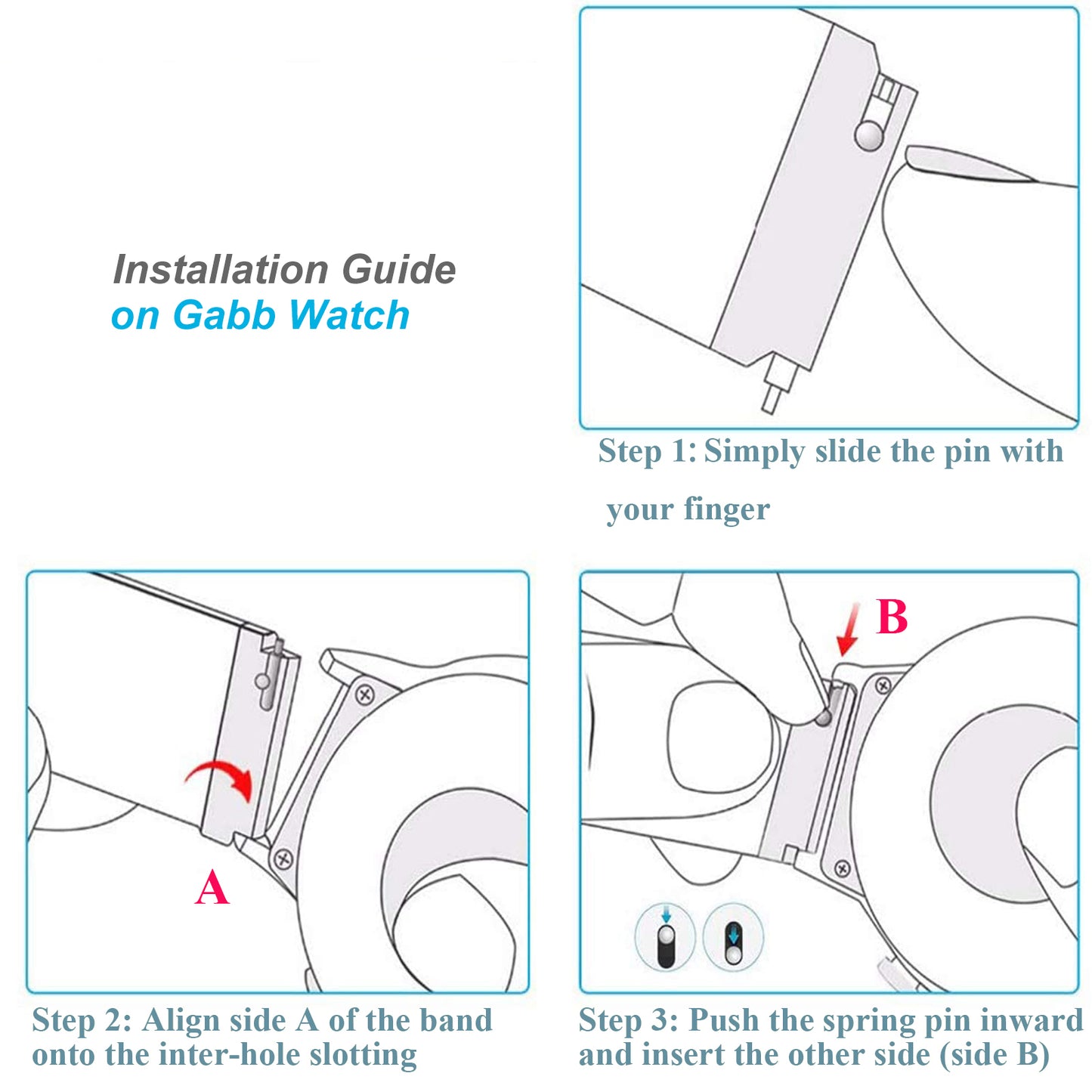 Nylon Bands for Gabb Watch Band